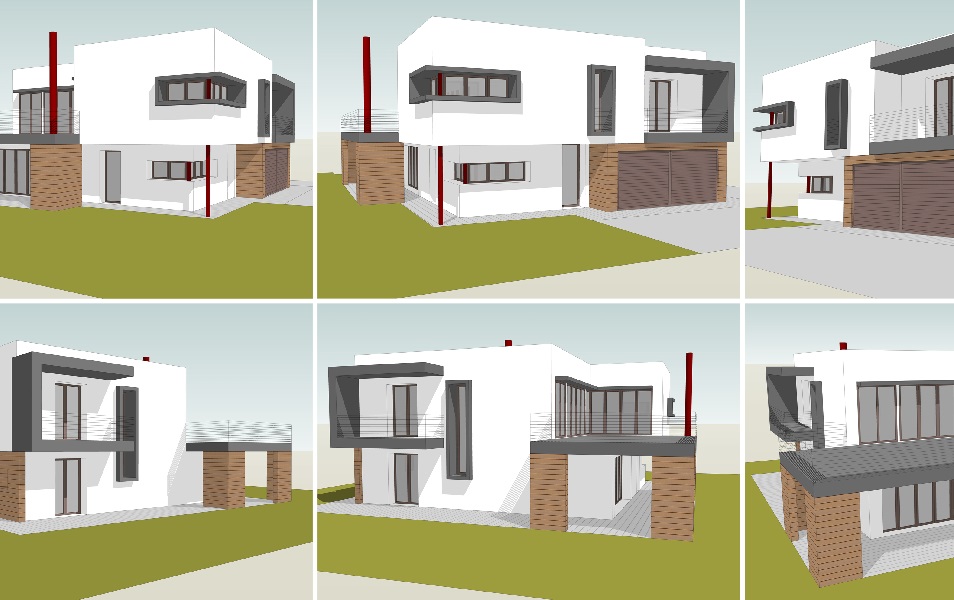 costruzione di un fabbricato ad uso residenziale | Villanova di Camposampiero, Padova | progettazione architettonica | 2011